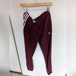 Adidas Burgundy Joggers